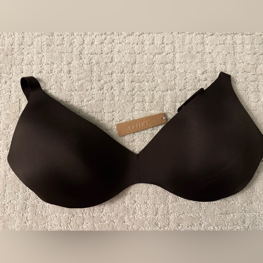 Skims Brown Wireless Bra 34H